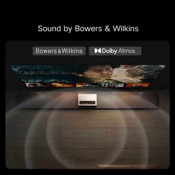 Formovie Global Version Fengmi 4K Triple Color Laser Ultra Short Throw Projector Theater