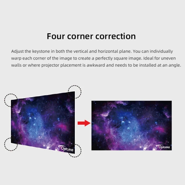 Optoma Ultra-Bright 6000 Lumens Laser Professional Projector CUL60T