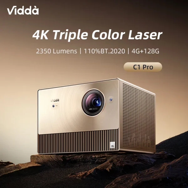 Vidda C1 Pro RGB Triple Laser 4K Projector