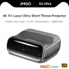 JMGO O2 Ultra 4K Triple Color Laser Ultra Short Throw Projector