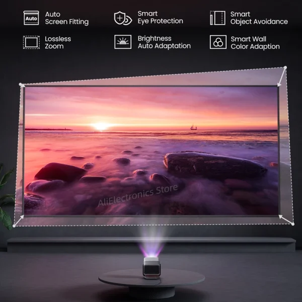 Global Version JMGO N1S Ultimate Triple Laser 4K Projector Ultra HD 3500 ANSI Google TV Netflix Beamer Cinema for Home Theater